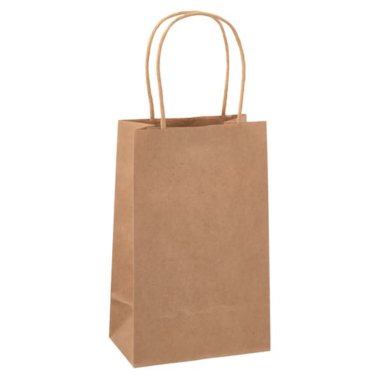 Kraft Small Gift Bags by Celebrate It&#x2122;